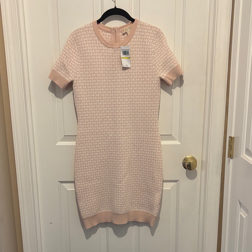 Michael Kors Pink Knit Dress